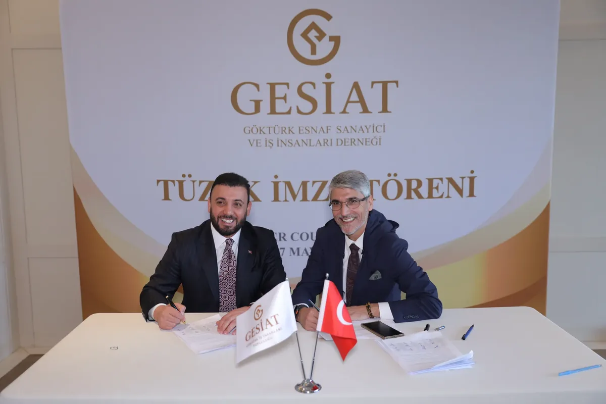 GESİAT Tüzük İmza Töreni